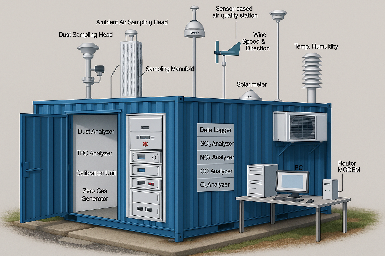 CAAQMS System Overview